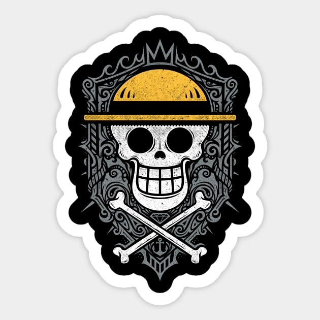 Pirate King Sticker by StudioM6